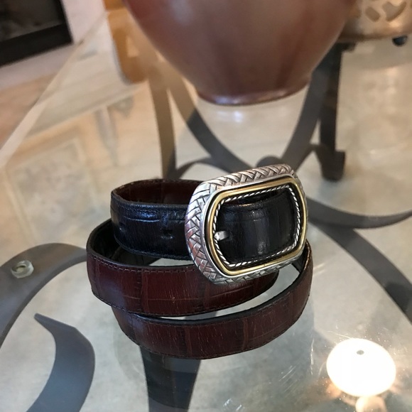 Final price🎉Brighton reversible leather belt - Picture 2 of 8